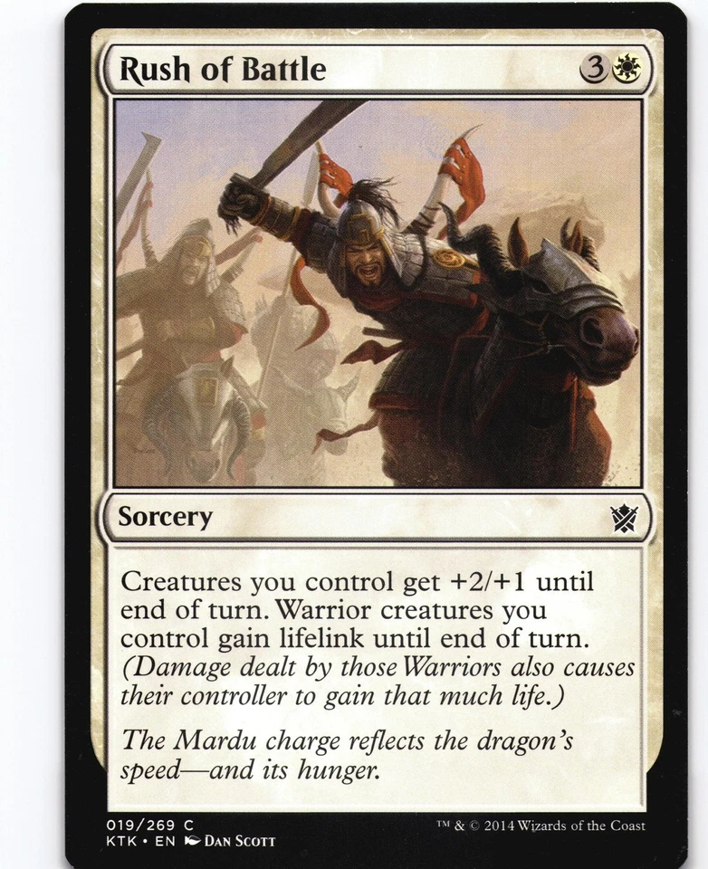 Rush of Battle C Khans of Tarkir 19 KTK - Image 1 of 2