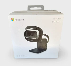 Microsoft neuf dans sa boîte | Webcam LifeCam HD-3000 720p avec microphone antibruit - Photo 1/3