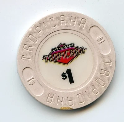 1.00 Chip from the Tropicana Casino Las Vegas Nevada House - Image 1 of 2