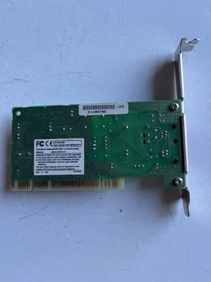 Agere Systems 56K PCI Internal Modem Card Model M56N V.90/V.92 RJ11 Fax Dial-Up - Image 1 of 2