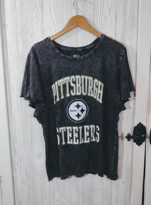 Camiseta Top Gameday Couture Pittsburg Steelers Mujer XL Manga Mariposa Foto 1 de 4