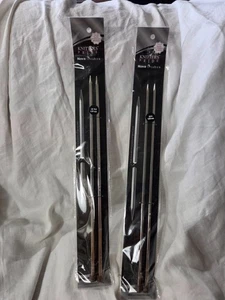 STRICKSTOLZ QUADERFÖRMIGE MESSINGNADELN Posten 2 # 8/5 mm & 10,5/6,5 mm Neu in Verpackung - Bild 1 von 7