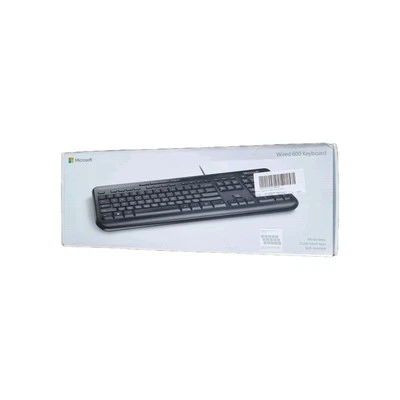Microsoft Wired Keyboard 600 USB (105-Key)UK QWERTY Black-BTOG. Model: 1567. - Image 1 of 4