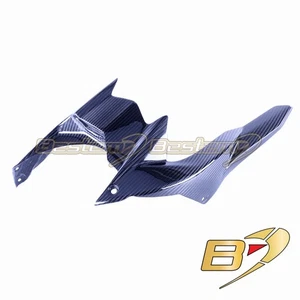 2015-2021 Ninja H2 H2R Rear Tire Hugger Chain Guard Mud Fender Cowl Carbon Fiber - Picture 1 of 4