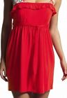 FREYA BEACHCOMBER BEACH COVER UP RED DRESS SIZE S 8-12 BRAND NEW WITH TAGS