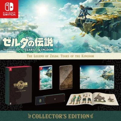 Nintendo Switch Legend of Zelda Tears of the Kingdom Collector's Edition PSL May - Image 1 of 4