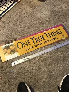 One true thing Movie Theater Poster / Mylar LARGE Vers - 5x25 B2 - Picture 1 of 1