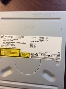 HL GCC-H30N SATA CD-RW/DVD-ROM Combo Drive HP SPN 419497-001 - Picture 1 of 4