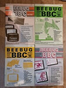 BEEBUG magazines for the BBC micro x 4