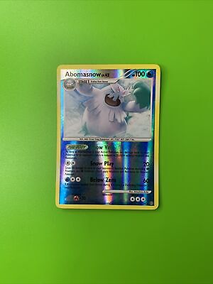 Abomasnow 12/100 Stormfront Reverse Holo Pokémon Card LP