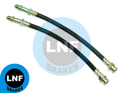 Par delantero de manguera de freno techo rígido Buick Riviera 1964 1965 1966 X2 Foto 1 de 3