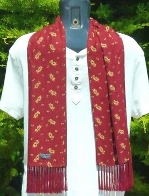 Vintage TOOTAL Scarf Cravat Dapper Mod Indie Scooter Goodwood Ascot Races 1960's - Image 1 of 4