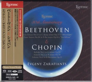 ESOTERIC SACD ESSO-10002 Beethoven Chopin Evgeny Zarafiants 30th Anniversary New - Imagen 1 de 6