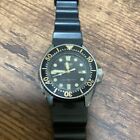 SEIKO QUARTZ DIVERS 150M antique In working condition  From Japan w13