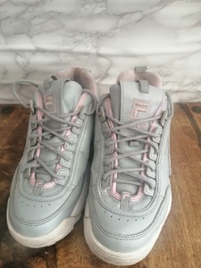 fila disruptor grey