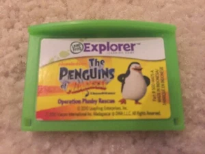 LeapFrog LeapPad Explorer Game Cartridge — THE PENGUINS OF MADAGASCAR - Picture 1 of 3
