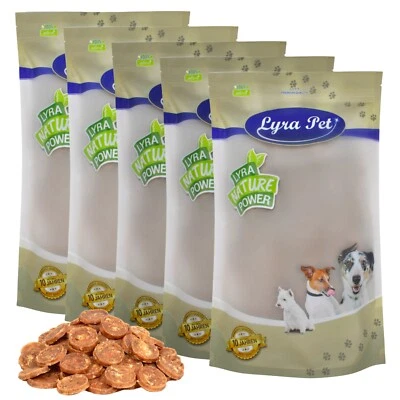 5 kg Hühnerchips Kauchips Hühnerfleisch Kausnack Hundefutter fettarm Lyra Pet® - Bild 1 von 4