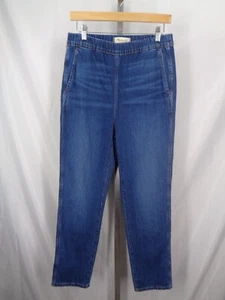 Madewell Pull On Straight Jeans Saull Wash Size 26 New - Picture 1 of 8