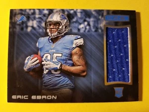 ERIC EBRON (SP) RC GAME USED JERSEY #17 DETROIT LIONS N CAROLINA 2014 RC & STARS - Picture 1 of 3
