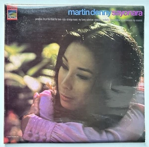 Martin Denny : Sayonara 1968 UK A2/B1 black vinyl LP EX/EX Lounge/Tropicalia - Picture 1 of 4