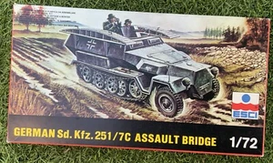 New ESCI #8066 “German Sd.Kfz.251/7C Assault Bridge” 1/72 Scale Model Kit - Picture 1 of 6