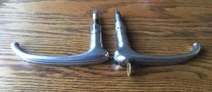 1939~1946 GMC Chevrolet DOOR HANDLE SET w/KEY vtg 1930s 1940s GM pickup lock - Picture 1 of 12