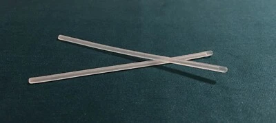 TWO Pairs Silicone UltraThin Temple Tips sleeves fit Lindberg Air Spirit Glasses