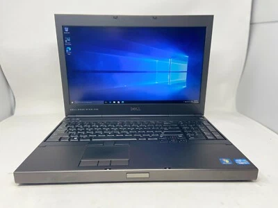 Laptop para juegos Dell Precision M4700 i7-3740QM 2,7 GHz 32 GB 256 GB SSD Win 10 Nvidia Foto 1 de 4