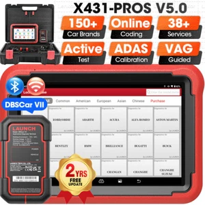 LAUNCH X431 PROS V+ PRO5 Coche OBD2 Diagnóstico Auto Escáner Programación Clave - Imagen 1 de 14