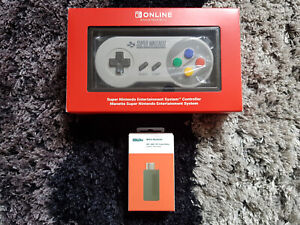 SNES Controller für Nintendo Switch (Online) + 8BitDo Receiver # Neuwertig!