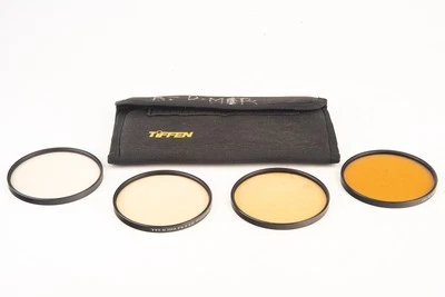Tiffen Professional Series 9 Red R-1 1/2 R-3 R-6 R-12 Drop In Filter Set V13 - Image 1 of 4