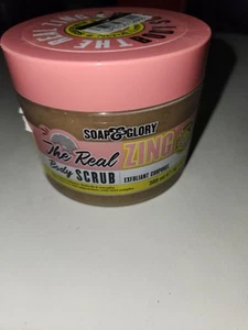 Soap & Glory The Real Zing Body Scrub Exfoliant, Lemon Lime & Neroli, 10.1 Fl Oz - Picture 1 of 3
