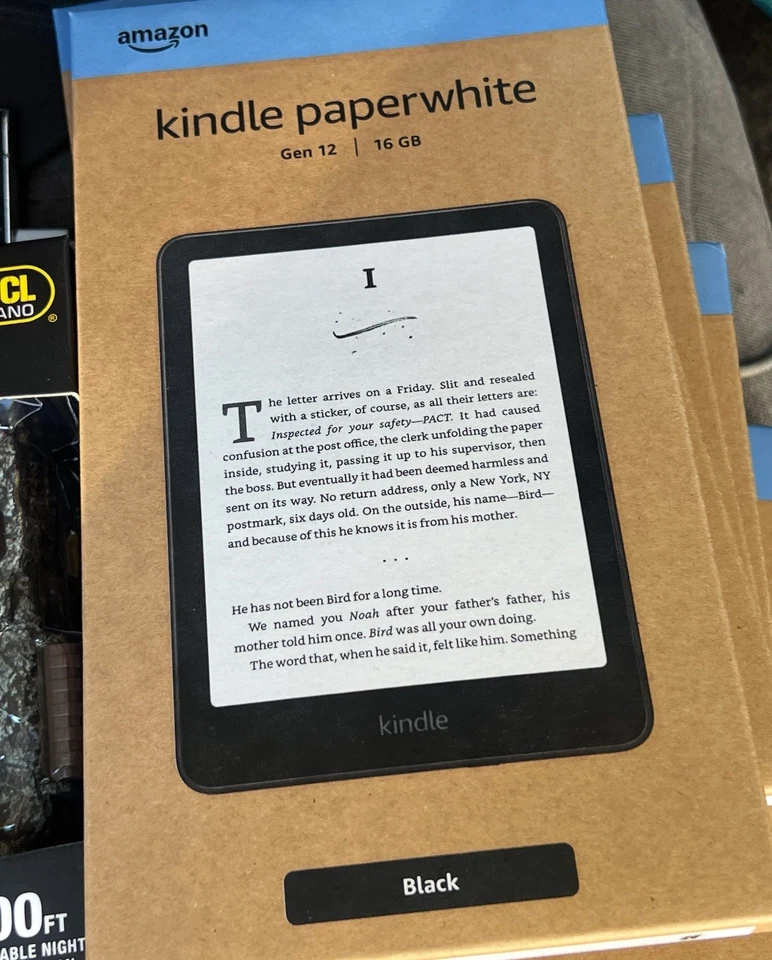 Amazon Kindle Paperwhite Gen 12, 16 GB, Black (Brand New)