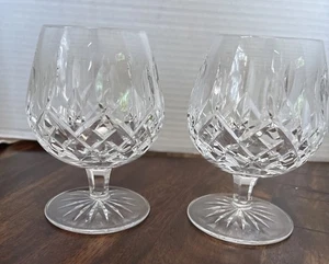 SET Of 2 - WATERFORD CRYSTAL LISMORE BRANDY SNIFTER GLASS - Picture 1 of 11