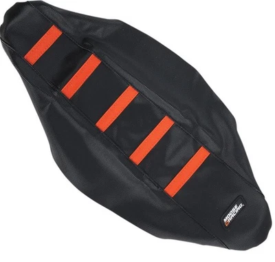 Cubierta de asiento acanalada Moose Racing KTM6516-336RT - negra/naranja acanalada Foto 1 de 3