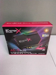 Creative Labs Sound BlasterX AE-5 Plus PCI Express Pro Gaming Sound Card - NIB - Afbeelding 1 van 5
