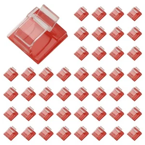 50 Pcs Self-Adhesive Cable Holder,Cable Clamps,Cable Clips,Cable Management8941 - Afbeelding 1 van 7
