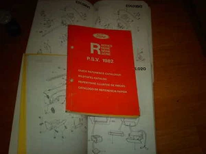 Catálogo de piezas de Ford serie R PSV 1982 - Imagen 1 de 1