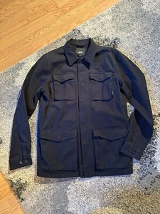 Vans X Thrasher M65 Chore Coat Black Jacket - Men's Size Medium - Picture 1 of 8