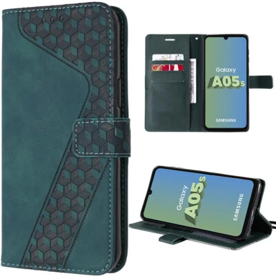 Coque Portefeuille pour Samsung Galaxy A15 A14 A05s A23 A54 A53 A34 Synthécuir - Photo 1/4