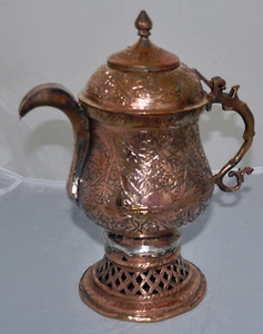 Himalayan Kashmiri Copper Samovar Handmade Decorative Piece (NEW) - Picture 1 of 12