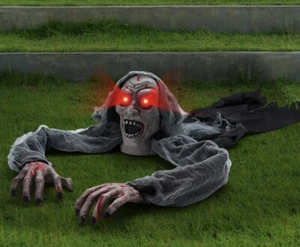 Decorazione prato di Halloween pioniere zombie animati illumina occhi - Foto 1 di 7