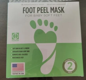 Exfoliating Foot Peel Mask Baby Soft Feet Remove Dead Skin Calluses Repair Lot 3 - Picture 1 of 12