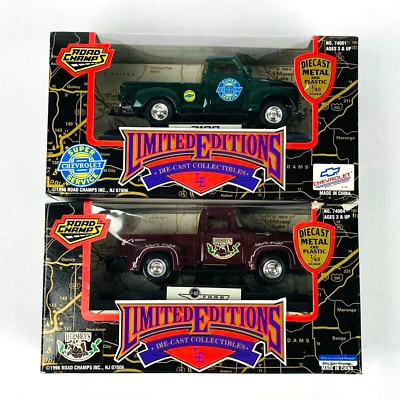 2 camionetas Road Champs edición limitada Chevrolet y Ford 1:43 en caja Foto 1 de 4