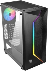 MSI MAG Vampiric 100R Gehäuse ATX Midi Tower Glas ARGB USB Lüfter Gaming PC - Bild 1 von 6