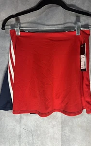 NEW Adidas Girls Elastic Waistband 3-Stripes Activewear Skort Size XL - Picture 1 of 2
