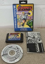 Comix Zone with RARE CD Sega Mega Drive Near Mint