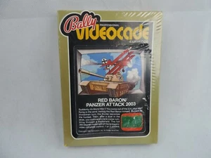 Vintage Bally Videocade Red Baron Panzer Attack 2003 Game Factory SEALED Rare  - Picture 1 of 7