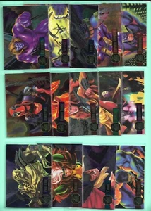 1995 Marvel Flair Annual Trading Card YOU PICK Powerblast Insert Set Builder - Picture 1 of 29