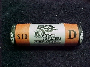 2004 D MICHIGAN  STATE QUARTER US MINT ROLL - Picture 1 of 1